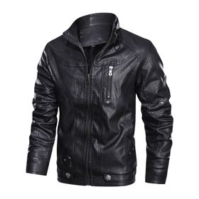 Men's Military PU Leather Jacket | Buy Online in South Africa ...