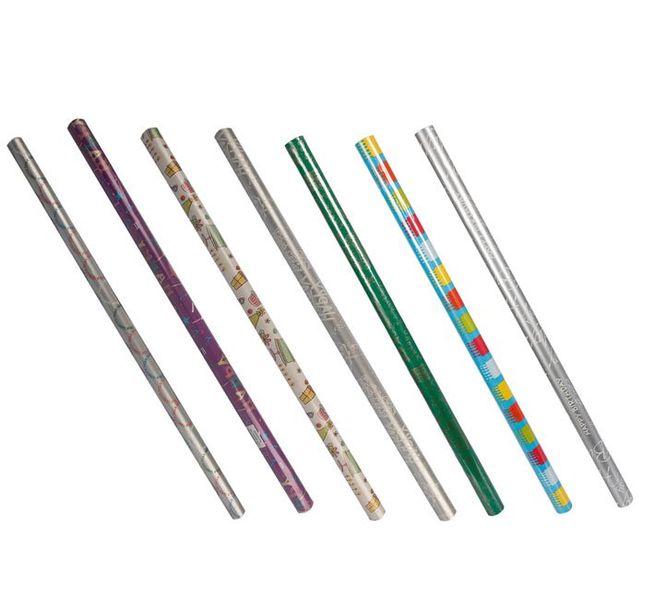 Gift-Wrap 700mm x 1m Birthday (7 Pack)