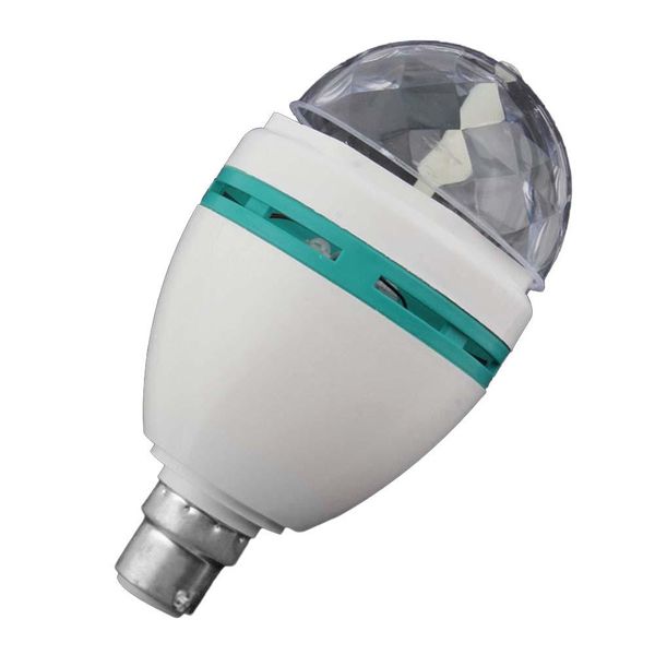Rotating LED Light Bulb