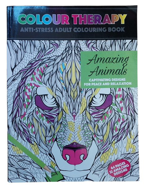 Relax with Amazing Animals Colour Therapy