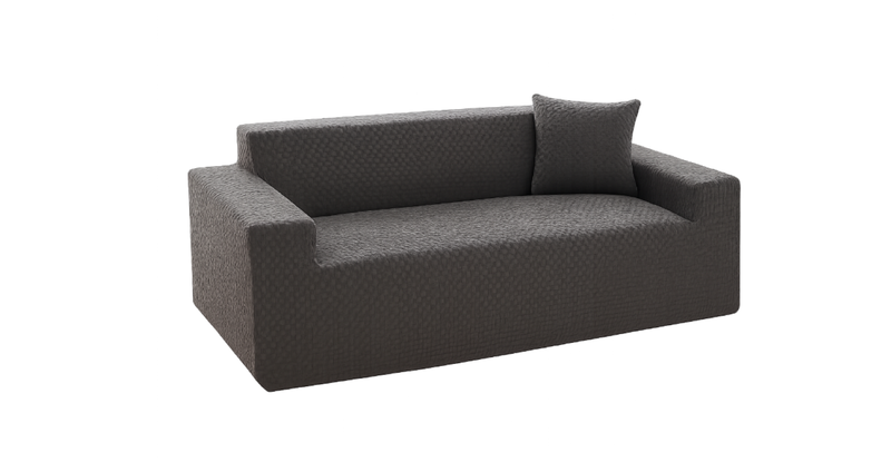 Jacquard Damask Pattern Couch Cover - High Stretch Furniture Protector