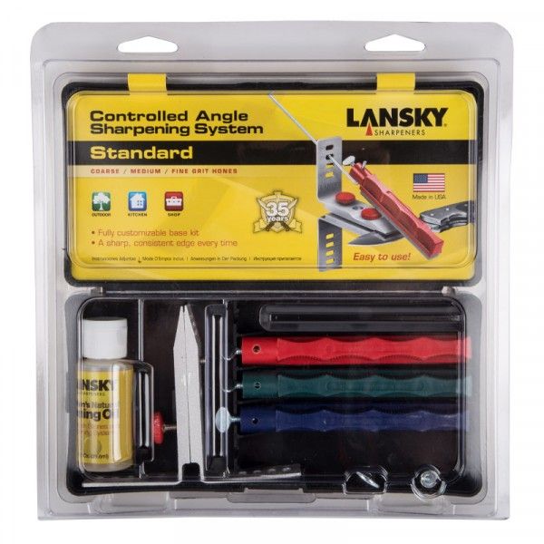 Lansky Standard Sharpening Kit - 3 Stone