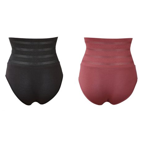Women Tummy Control Underwear High Waisted Slimming Shaper Panty Pack of 2, Shop Today. Get it Tomorrow!