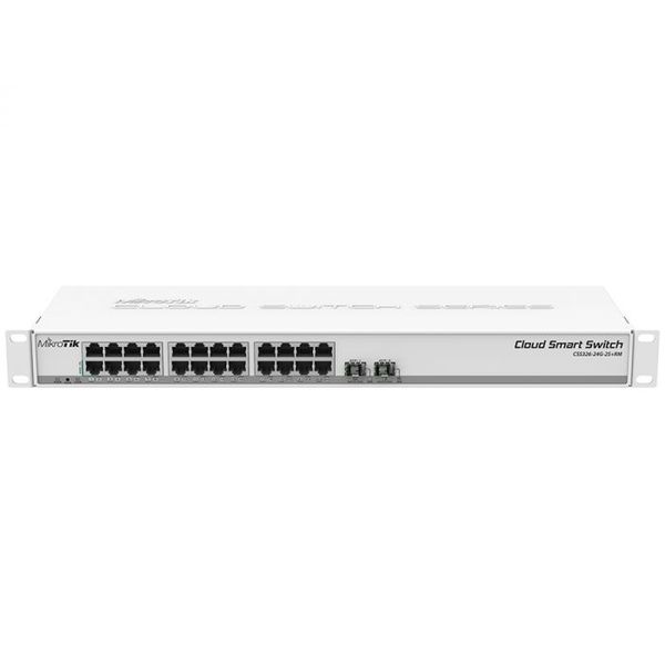MikroTik SwOS Cloud Switch 24 Port Gigabit 2SFP+