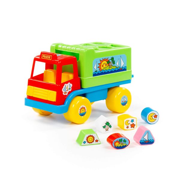 Shape Sorter Truck with Geometric Shapes