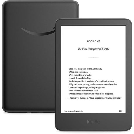 Kindle 2024 (Gen 11) 16GB Lockedscreen Ad-supported (Black) Image