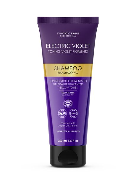 Two Oceans Professional Electric Violet Shampoo 250ml