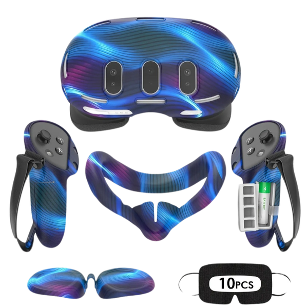 Silicone Covers Comapatible with Meta Quest 3 , Blue