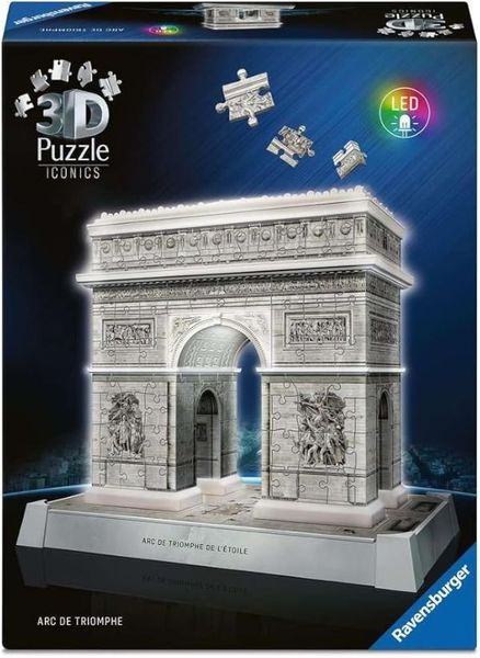 Ravensburger 216 Piece Puzzle Iconics Arc De Triomphe