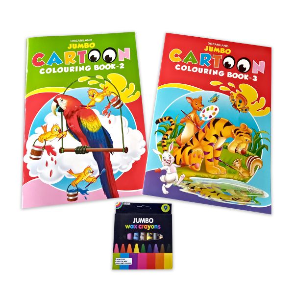 Educat Jumbo Cartoon Book Set 2