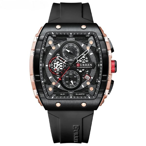Stormforce Precision Chronograph Watch - Black with Smael Wallet Ninja