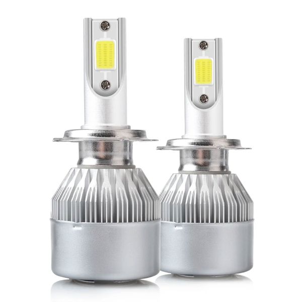 2 PCS H1/H7 Car LED Light Super Bright Auto Headlight Fog Bulb for Car