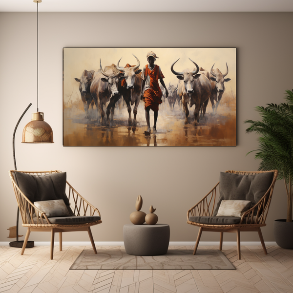 Canvas Wall Art - Village Vanguards - BK0234