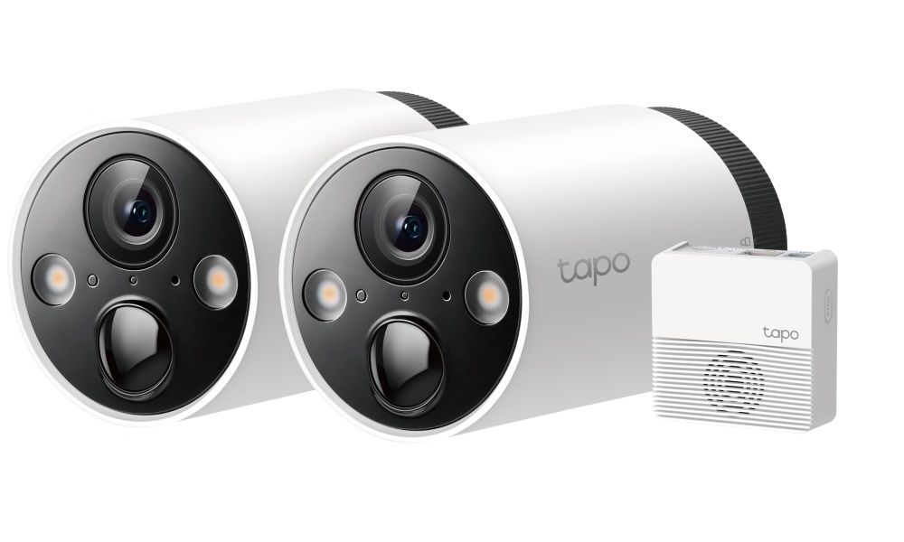 TP-Link TAPO C420S2 Smart Wire-Free Security Camera System (2-Camera)