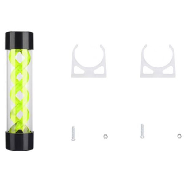 200mm Water Cooling PC Water Tank with G1/4 Thread for Cooler(Green)