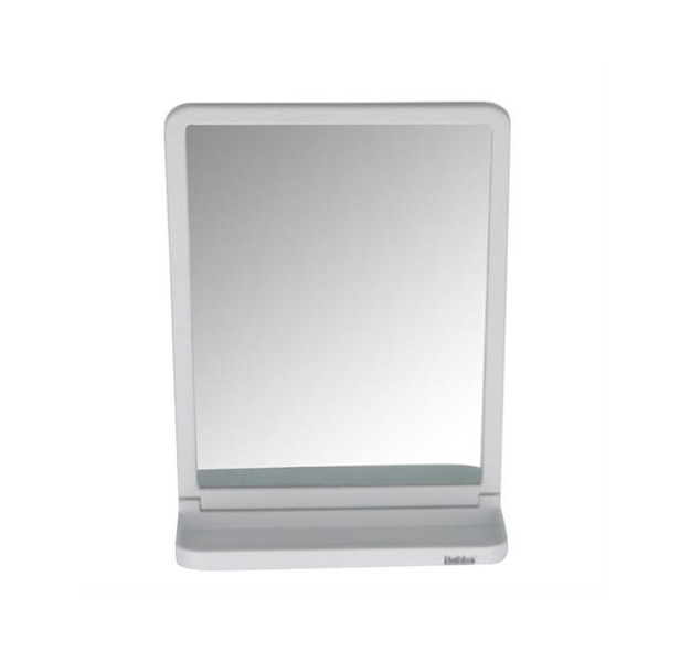 Bathlux Shelf with Mirror with Vacuum Suction (30144)