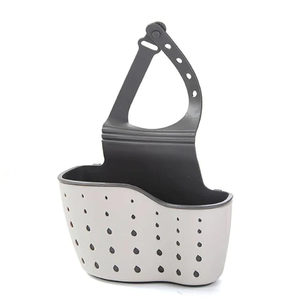 Silicone Sponge Holder for Kitchen Sink Faucet Sponge Caddy Organizer