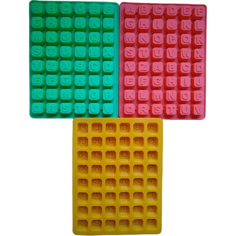 Silicone Ice Molds Baking Molds Alphabet Molds 3 Pack Buy