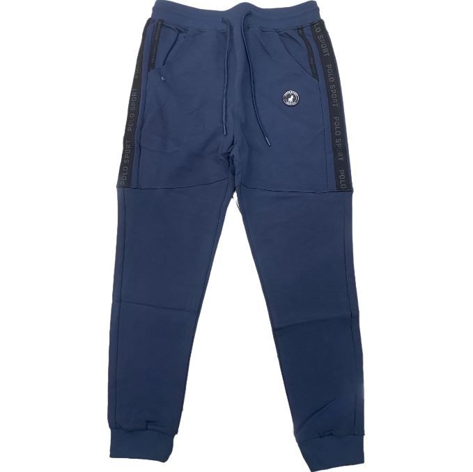 Polo - Sport Paneled Mens Navy Joggers/Track Pants | Shop Today. Get it ...