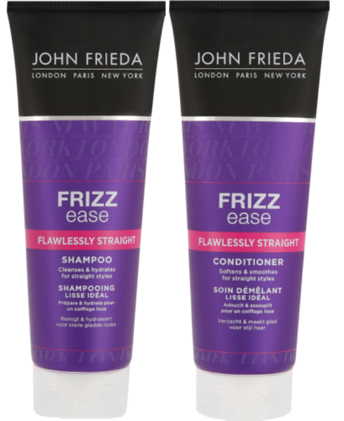 John Frieda - Frizz Ease Flawlessly Straight Shampoo &amp; Conditioner - 250ml