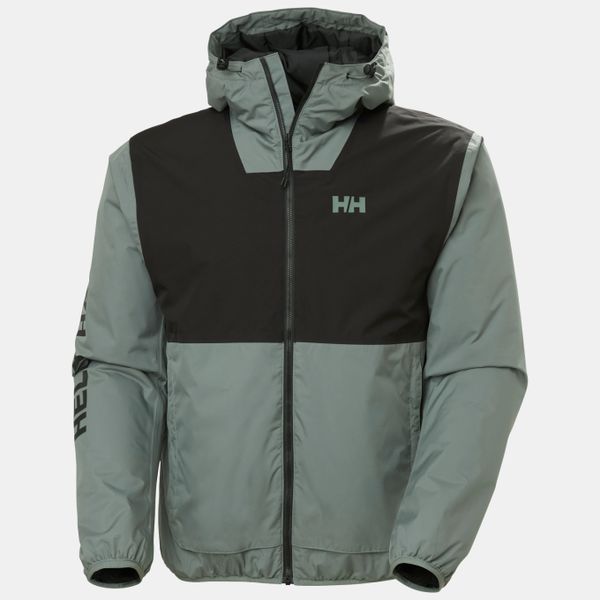 Helly Hansen Men's Ervik Insulated Rain Jacket - Grey Cactus