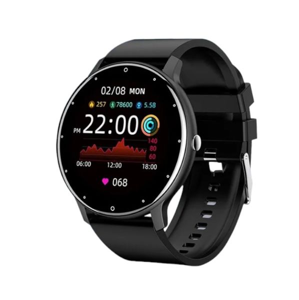 LIGE - Multifunctional Smart Watch With IP67 Waterproof - Black
