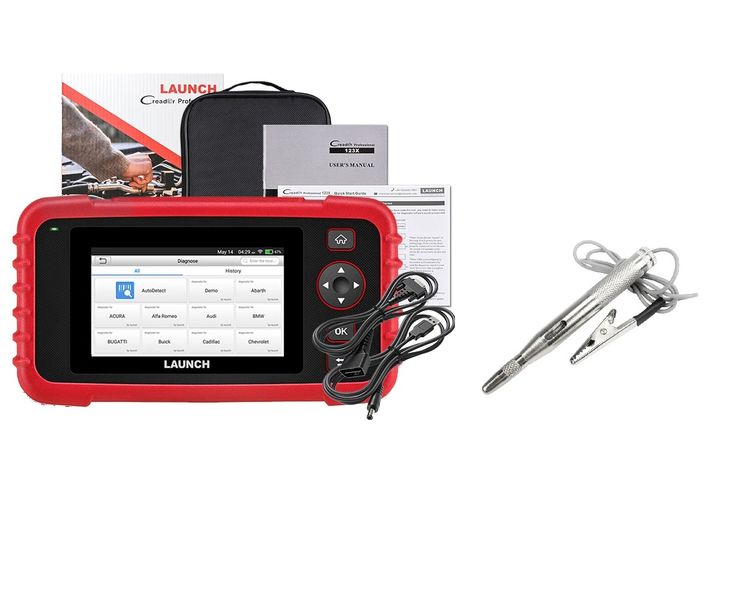 2024 Launch CRP123X V2.0 Diagnostic Scan Tool + DC Test Pen