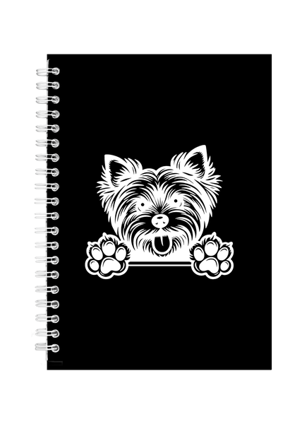 Yorkshire Terrier Dogs Gift Idea Writing Book Notepad Notebook A4 503
