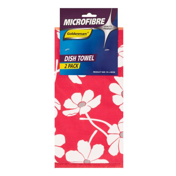 Goldenmarc - Microfibre Dish Towel - 2 Pack