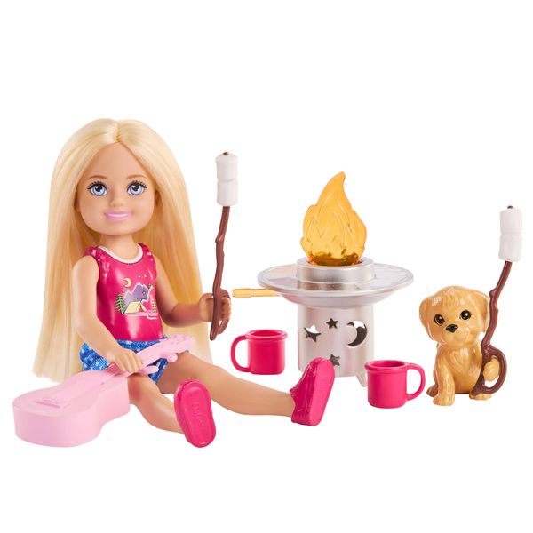 Barbie Family &amp; Friends Barbie Chelsea Doll And Accessories