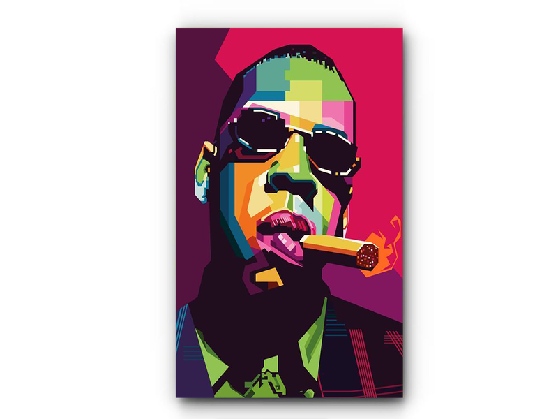 Mounted Prints - Jigga Pop Art 9