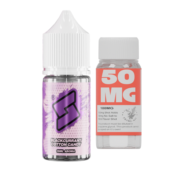 Bard x JayJay's Blackcurrant Cotton Candy 50mg 30ml Longfill Kit
