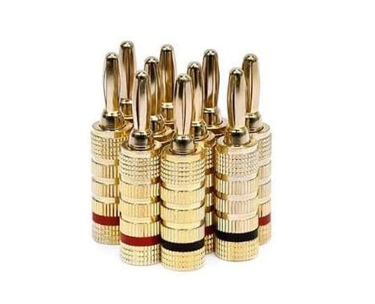 5 Pairs of Speaker Banana Plugs