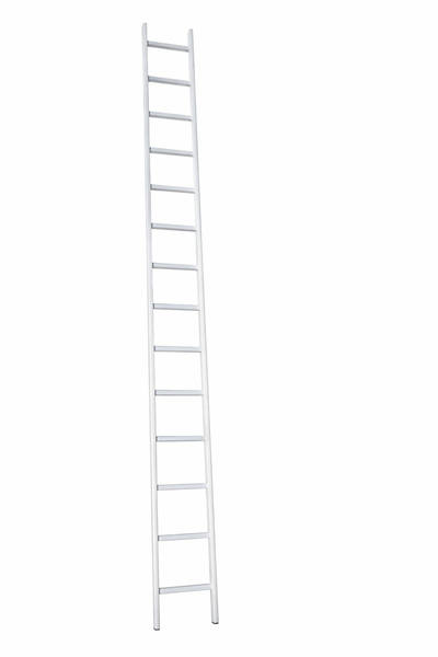14-Step Aluminium Straight Ladder - Lean-On 3.8m
