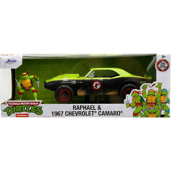 Jada 1:24 - TMNT Raphael &amp; 1967 Chevrolet Camaro