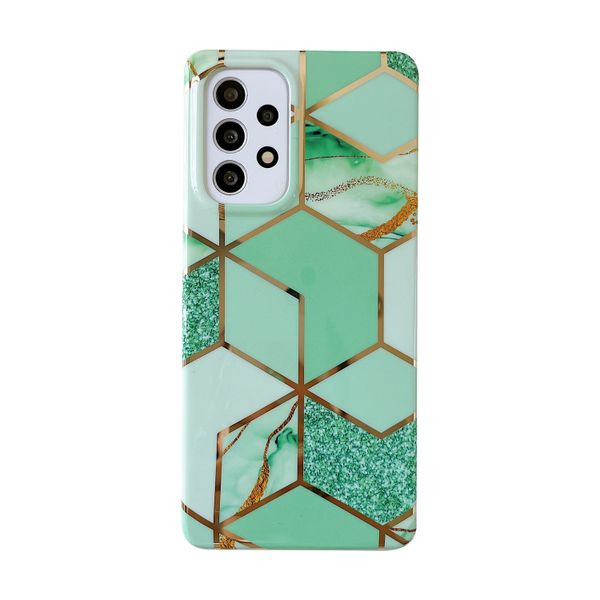 Geometric Marble Design Phone Cover for Samsung A52