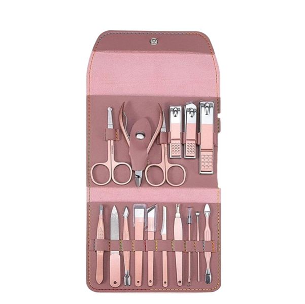 16 Piece Professional Travel Nail Repair Care Kit