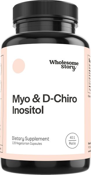 Wholesome Story Myo-Inositol &amp; D-Chiro Inositol Supplement for Women