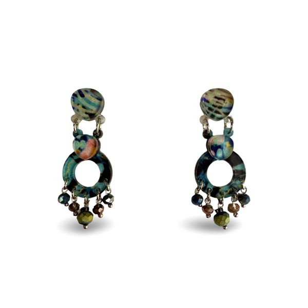 Lilly K Designs Women Multicolour Plexiglass Drop &amp; Dangle Earrings 091