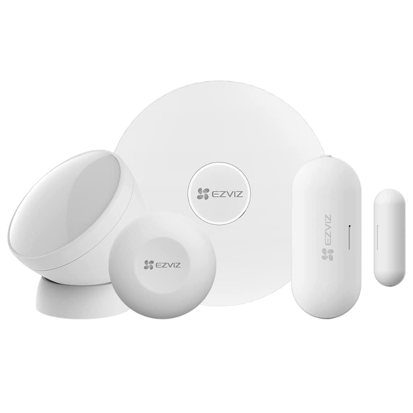 EZVIZ B1 4-Piece Home Security Alarm Sensor Kit