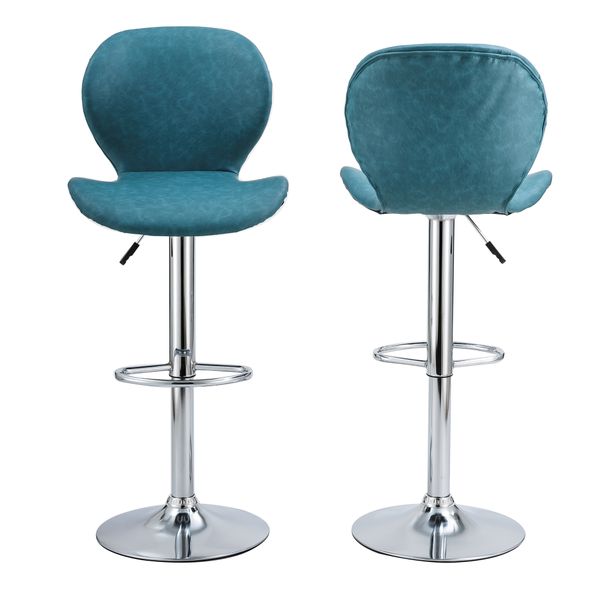 Luxury Gold Bar Stools Set of 2