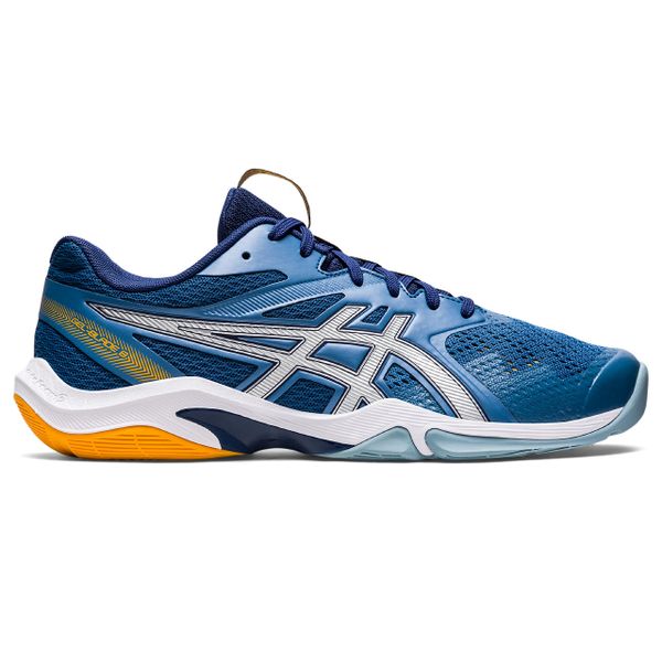 ASICS Men's Gel-Blade 8 Squash Shoes - Azure/Pure Silver