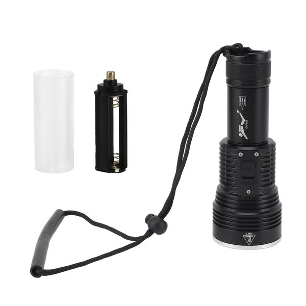 3800LM 100m IPX8 Waterproof Dive Flashlight (3 Modes)