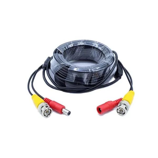 DC Power Security Surveillance AHD4.0 BNC Cable For CCTV Analog Cameras 15M