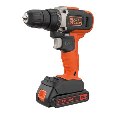Black&Decker Cordless Drill 18V + battery 1x 1.5Ah