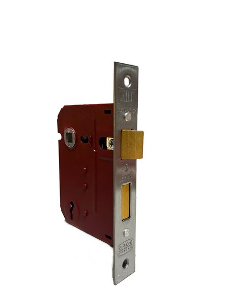 UNION Residential 3-Lever Sash Lock Body - Stainless Steel