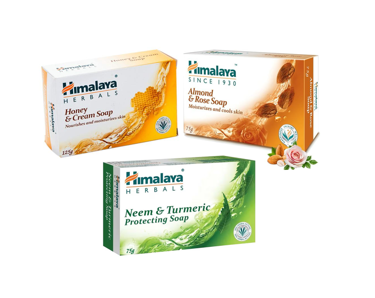Himalaya Soap Pack - 3 Kind - (125G)