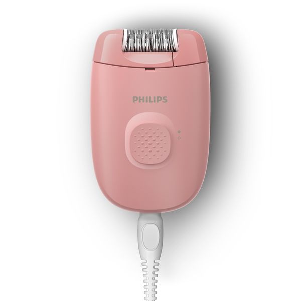 Philips 2000 Series Corded Epilator for Legs &amp; Body with Massage Cap