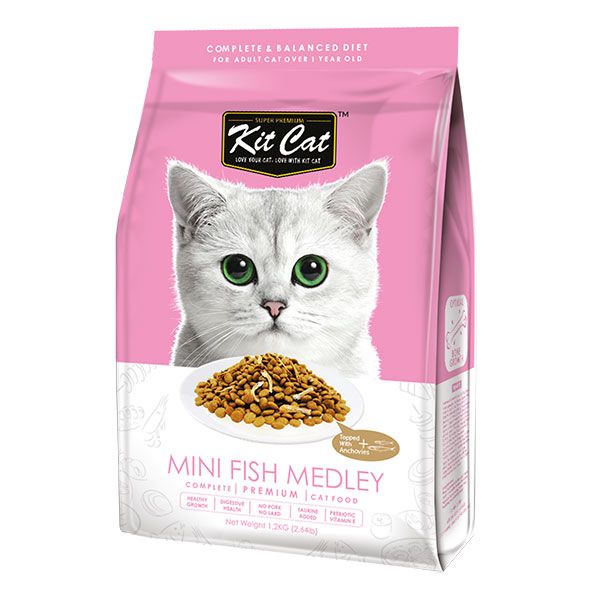 Mini Fish Medley Dry Cat Food (Optimal Bones Growth)