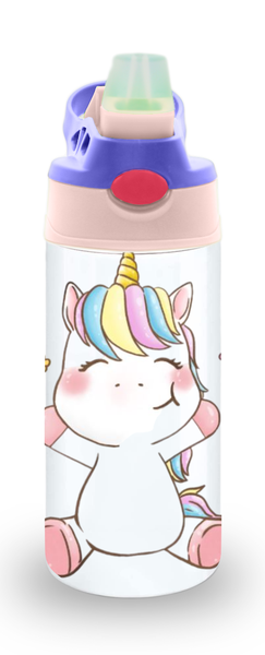 Party Unicorn 12oz Double walled Stainless Steel Bottle